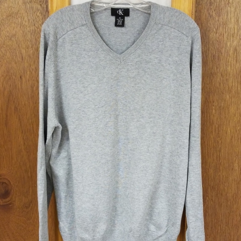 Calvin Klein Mens V Neck Sweater